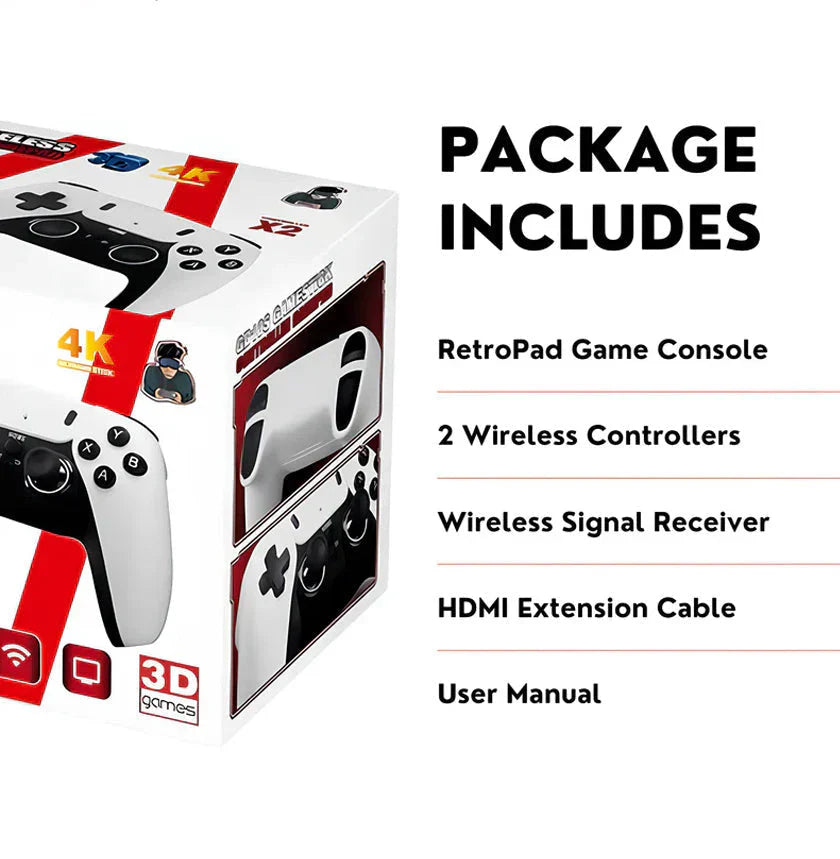 RetroDrive™ | 20 000 retrospel + 2 gratis handkontroller