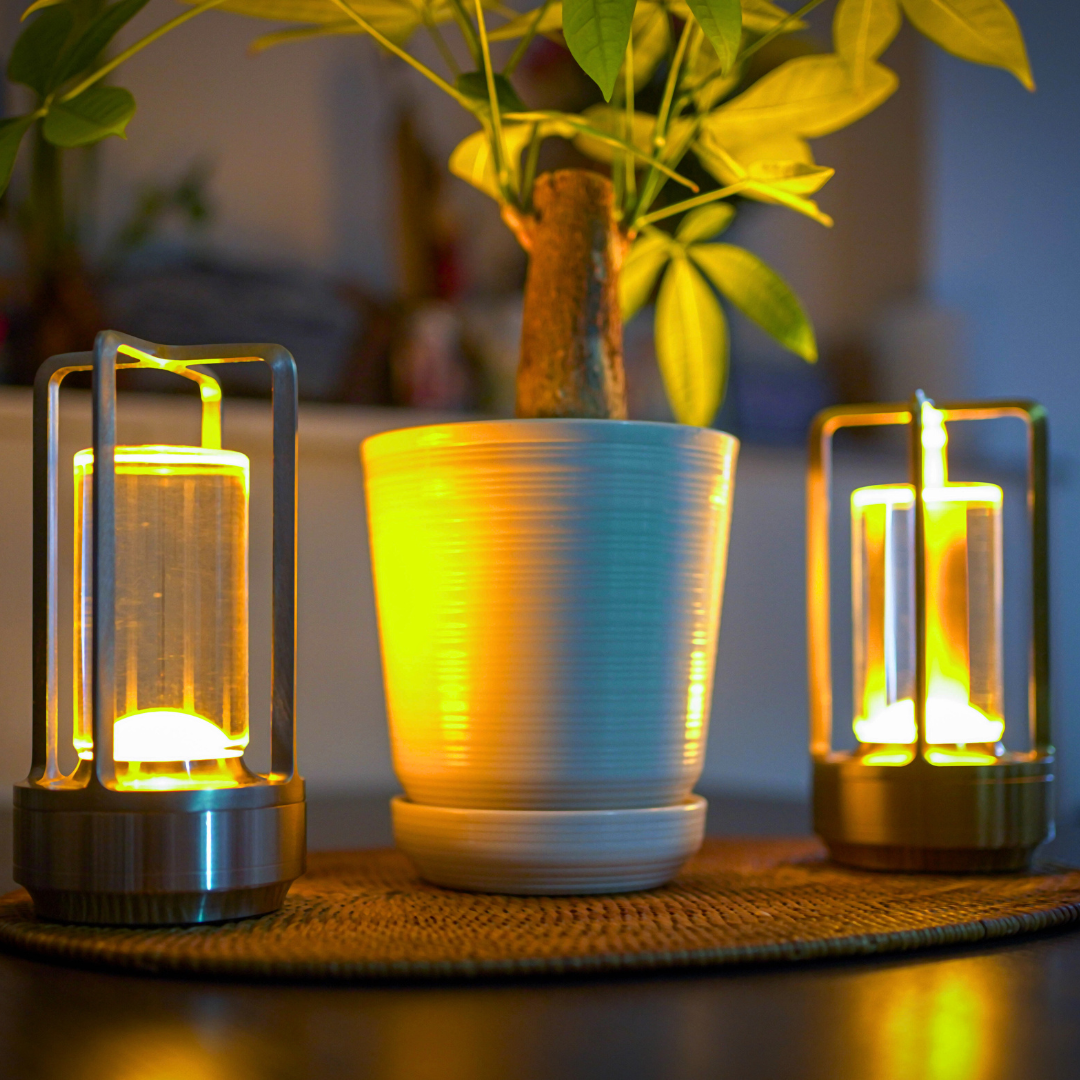 Lucent™ | Uppladdningsbar nattlampa i kristall | 1+1 GRATIS