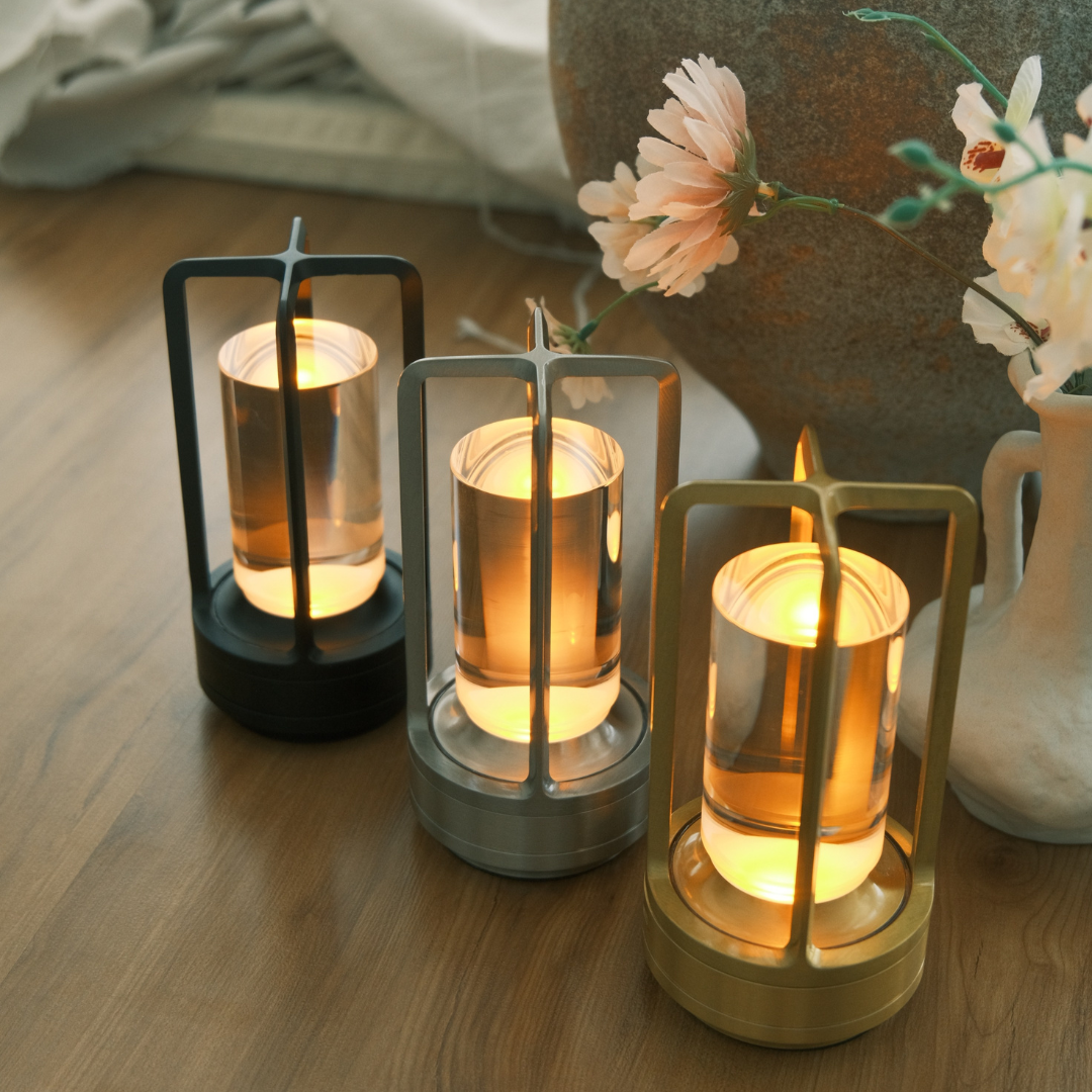 Lucent™ | Uppladdningsbar nattlampa i kristall | 1+1 GRATIS