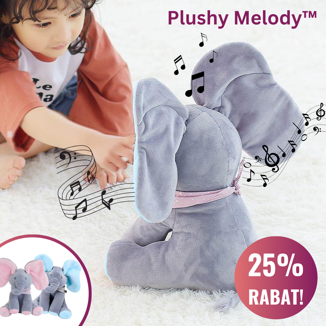 Plushy Melody™ | Det mest bedårande interaktiva musikaliska gosedjuret