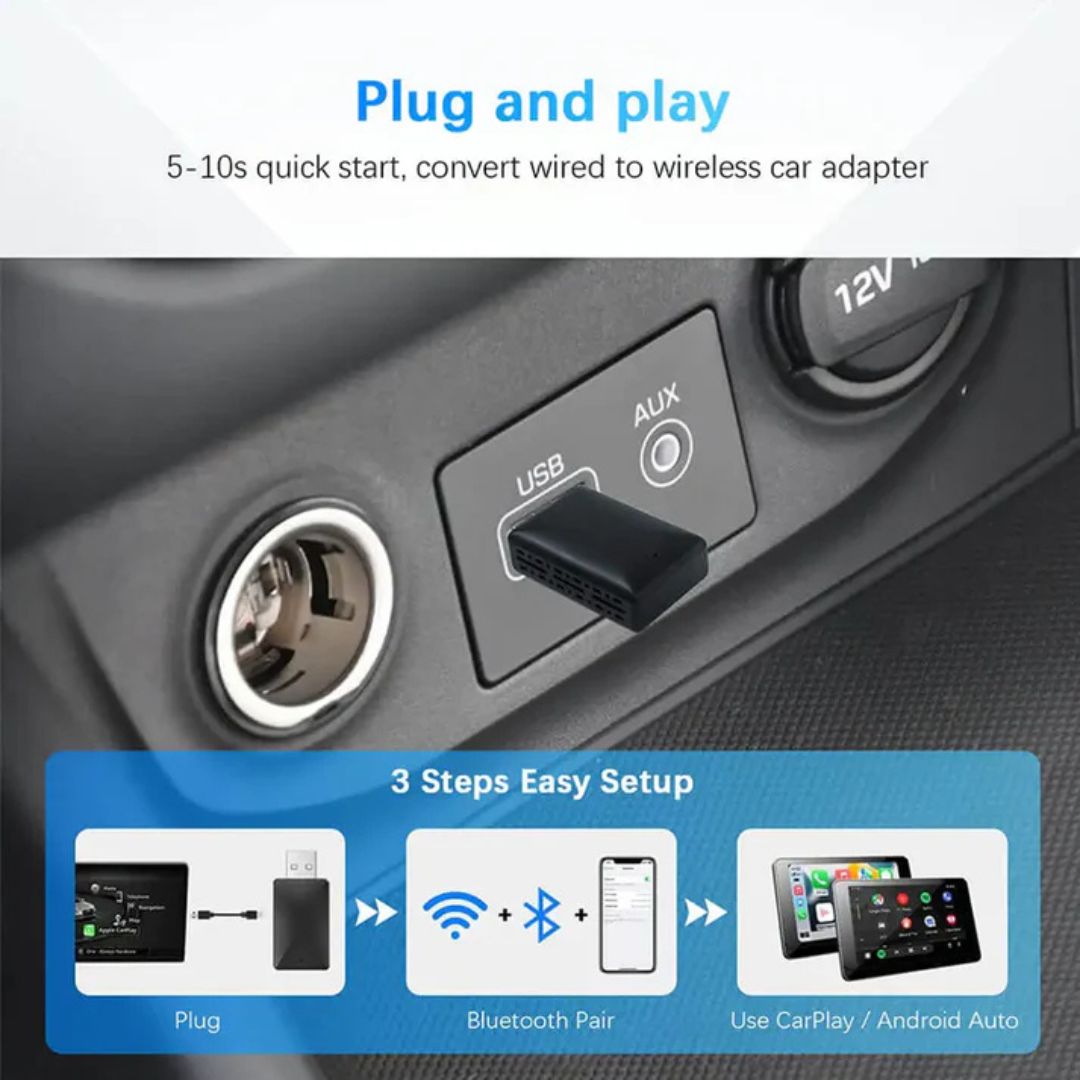 DriveLink™ | Din trådlösa USB-lösning för smartare och säkrare körning!+