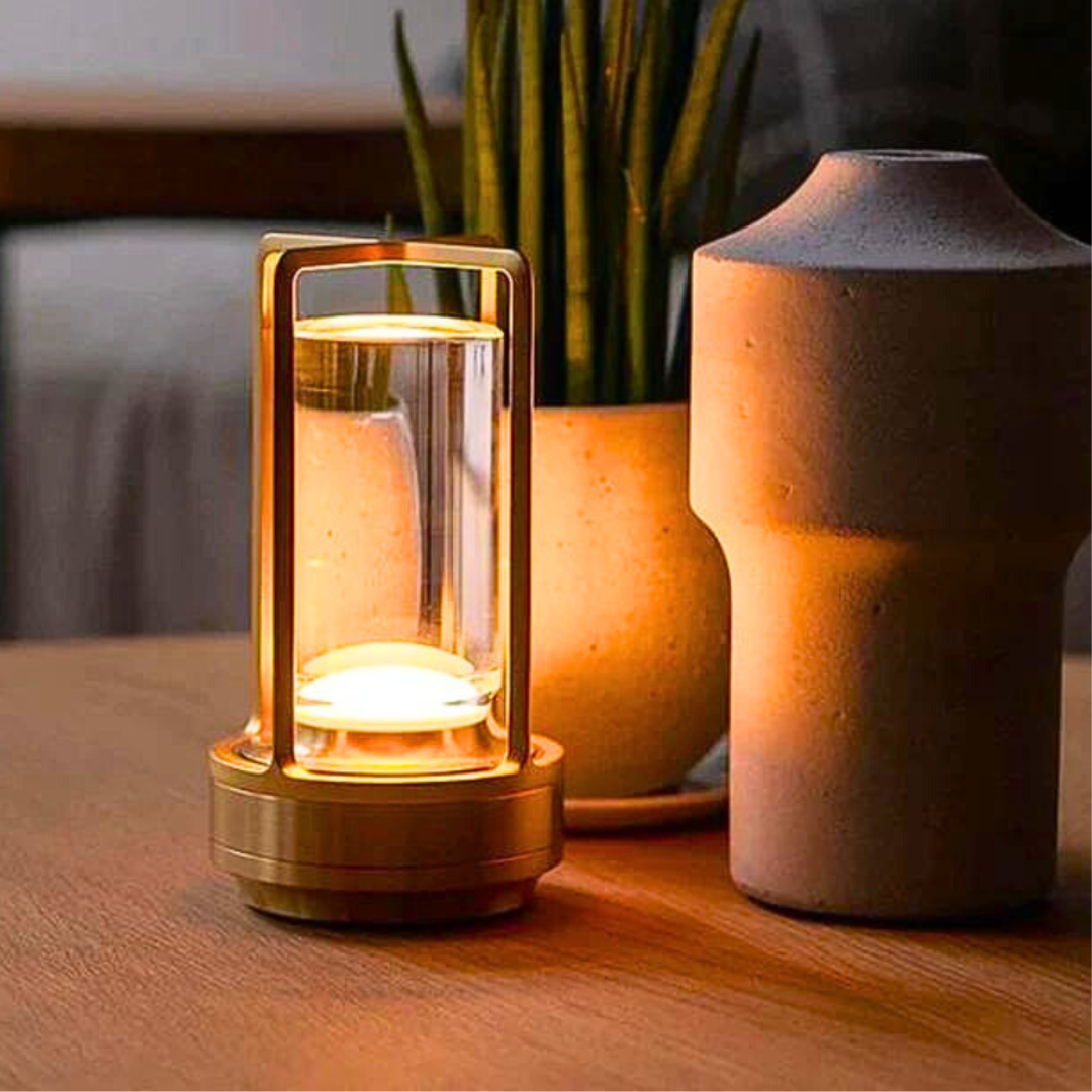 Lucent™ | Uppladdningsbar nattlampa i kristall | 1+1 GRATIS