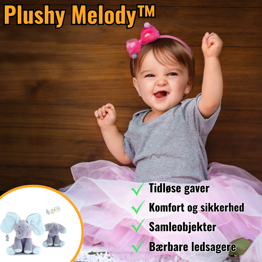 Plushy Melody™ | Det mest bedårande interaktiva musikaliska gosedjuret