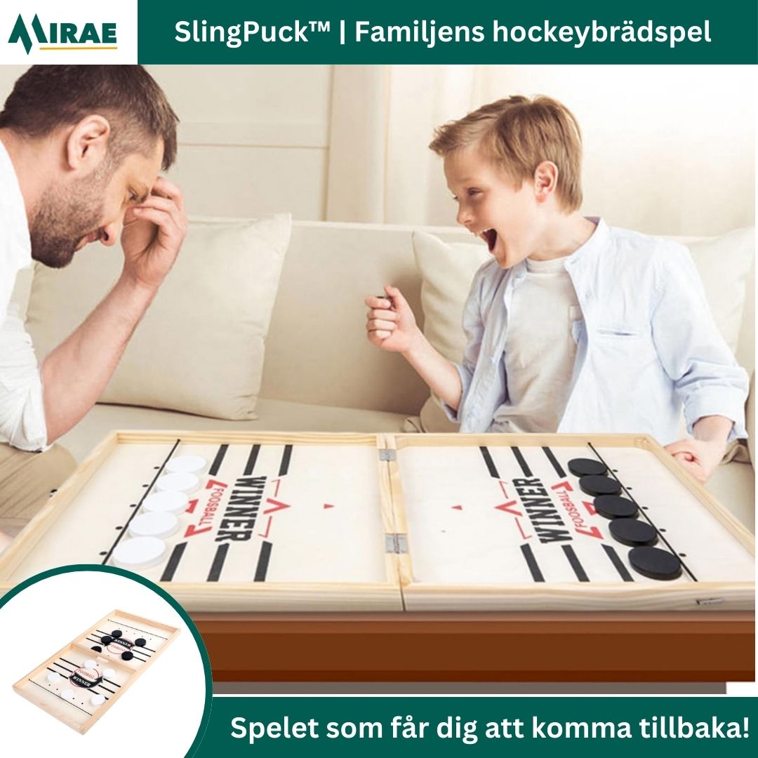 SlingPuck™ | Familjens hockeybrädspel
