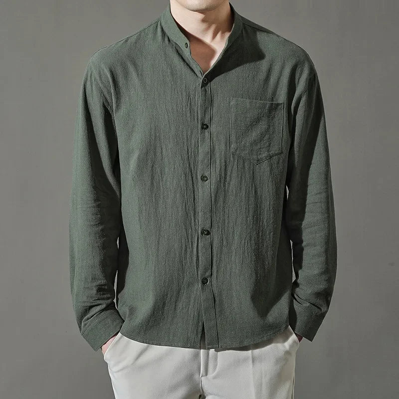 Luca Sartorre Cotton Linen Shirt