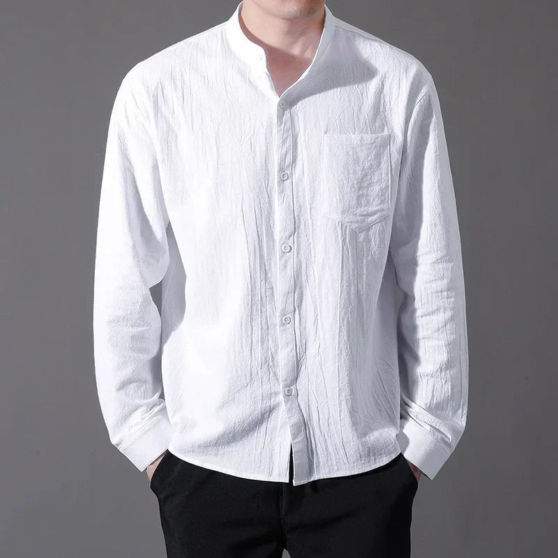 Luca Sartorre Cotton Linen Shirt