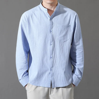 Luca Sartorre Cotton Linen Shirt